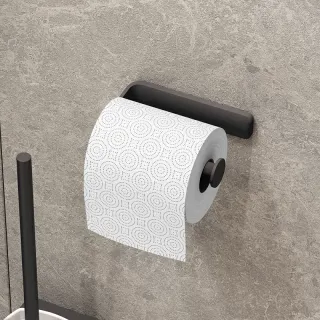 Комплект унитаза с инсталляцией AM.PM Spirit CK70GH Черный матовый с сиденьем Микролифт с Черной глянцевой клавишей смыва с гигиеническим душем и аксессуарами для ванной комнаты